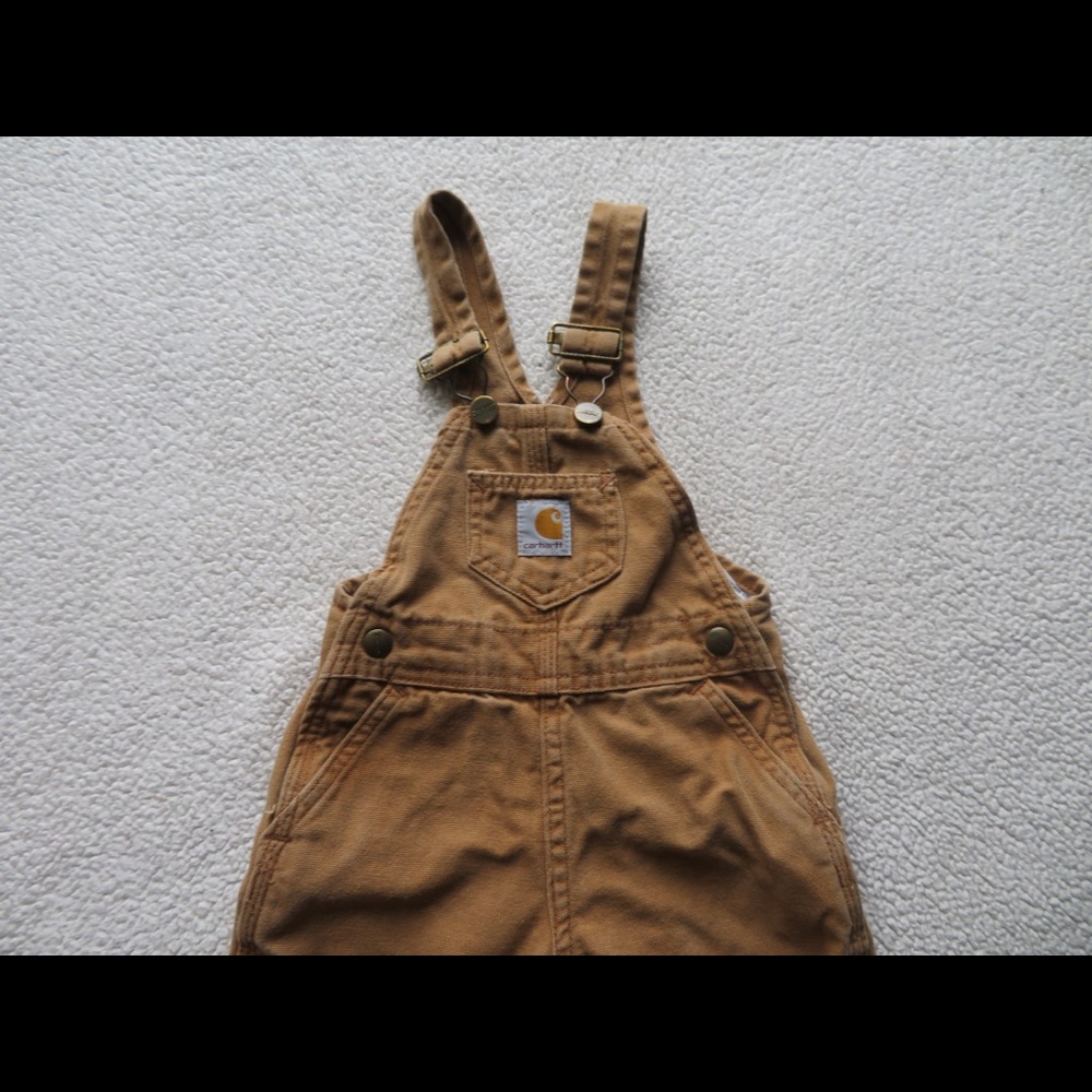 Carhartt Overalls Tan | 18 Months - Picture 2 of 6